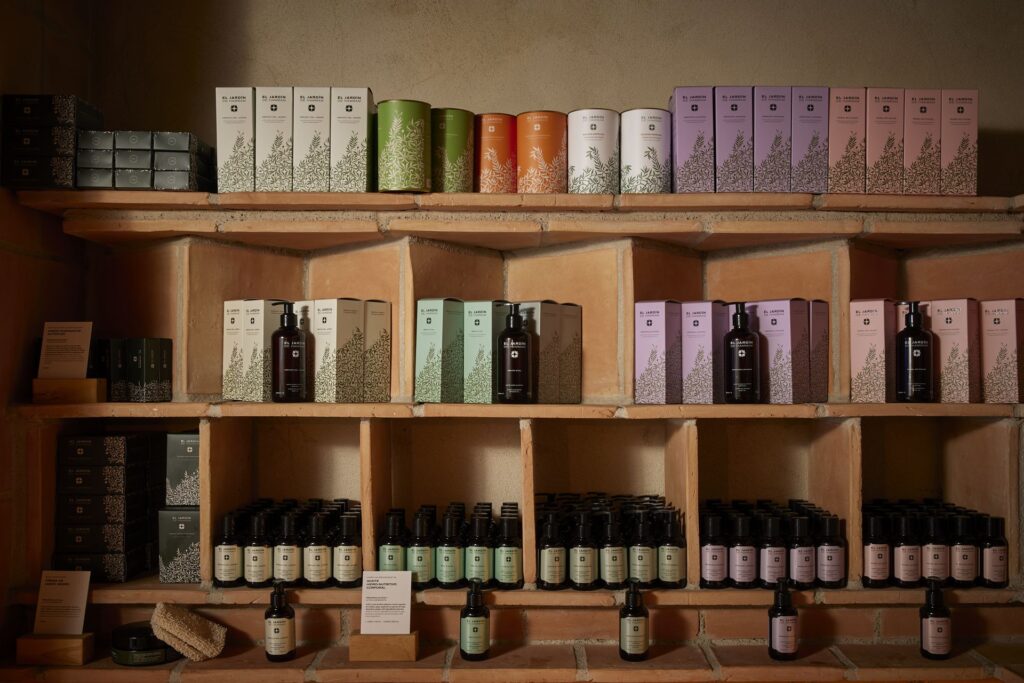 Ambiente de la tienda El Jardín de Hammam